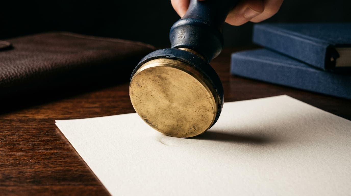 Official case documentation and verification stamp for SARFAESI matters